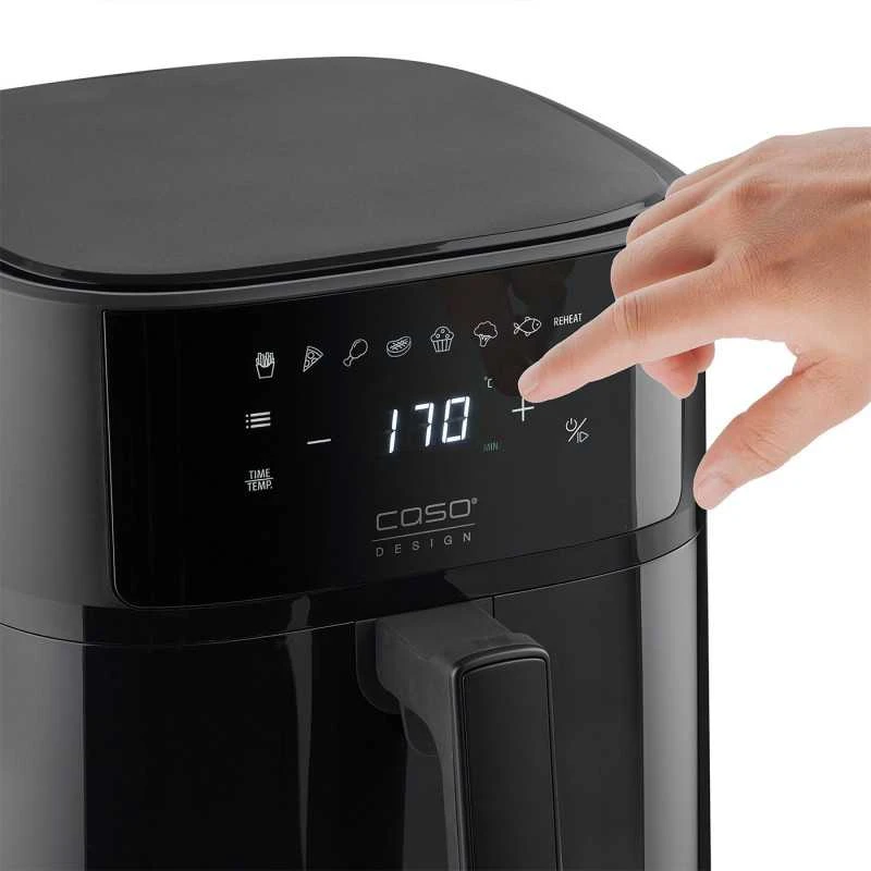 Gruzdintuvė CASO Design AirFry 6.0, juodos spalvos