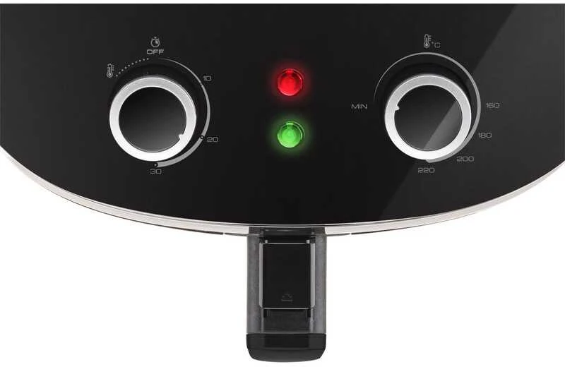Virtuvinės svarstyklės ETA | Karšto oro gruzdintuvė | ETA216890000 Fritta | Galia 1800 W | Talpa 7,2 l | Karšto oro technologija | Juodas