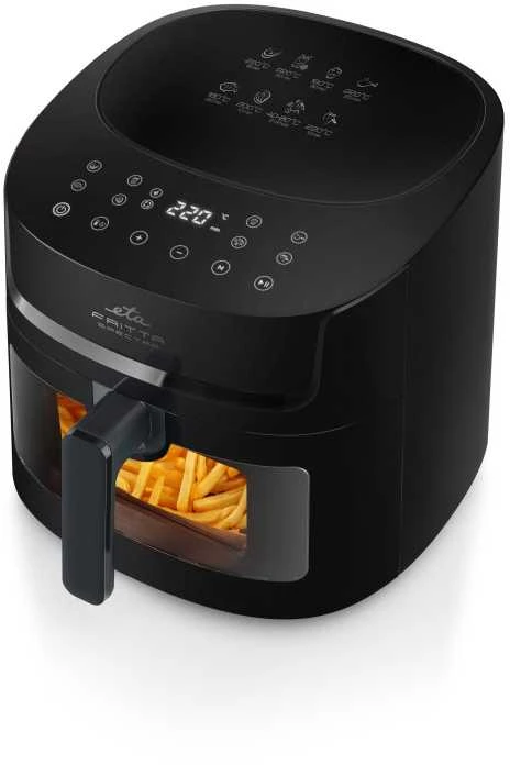 ETA karšto oro gruzdintuvė | Fritta Spectra 616890000 | Galia 1800 W | Talpa 7,2 l | Juodas