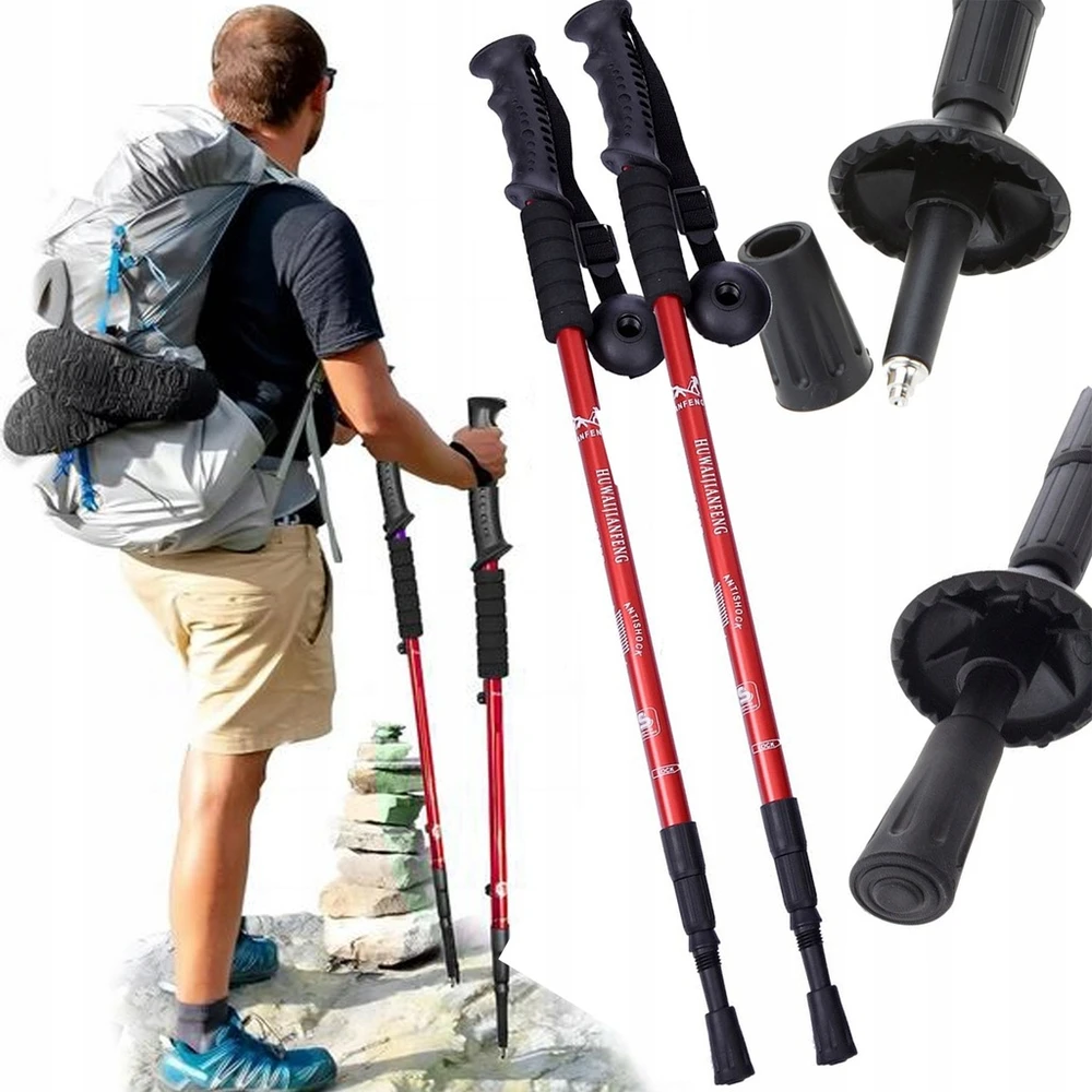 Karwil Sulankstomi trekingo lazdelės Nordic Walking, 2 vnt.