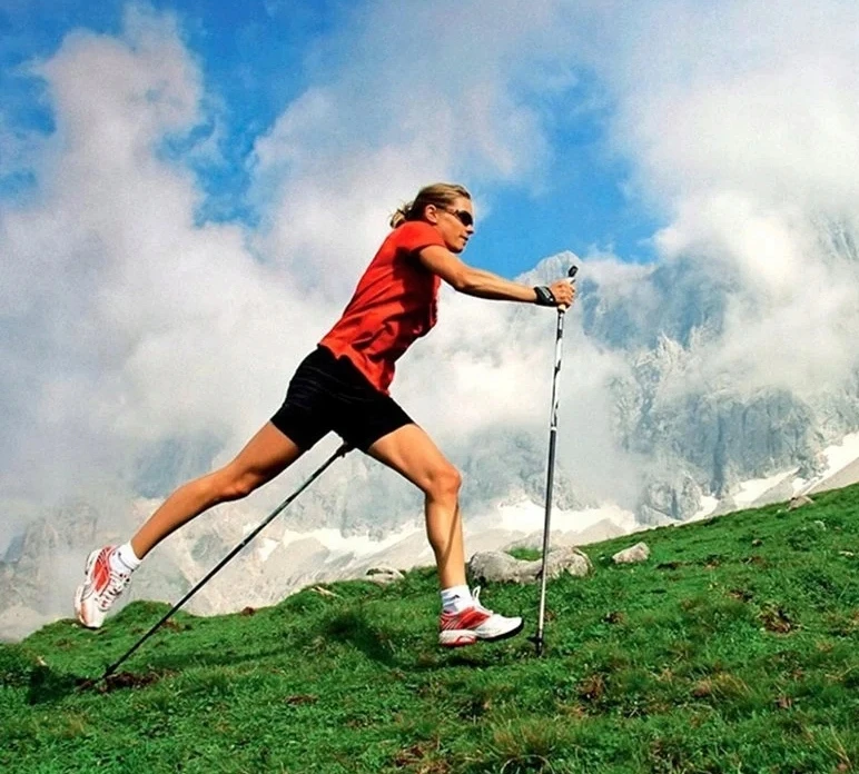 Karwil Sulankstomi trekingo lazdelės Nordic Walking, 2 vnt.