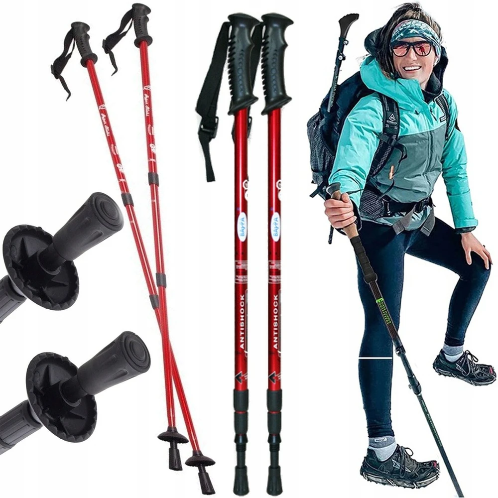 Karwil Sulankstomi trekingo lazdelės Nordic Walking, 2 vnt.