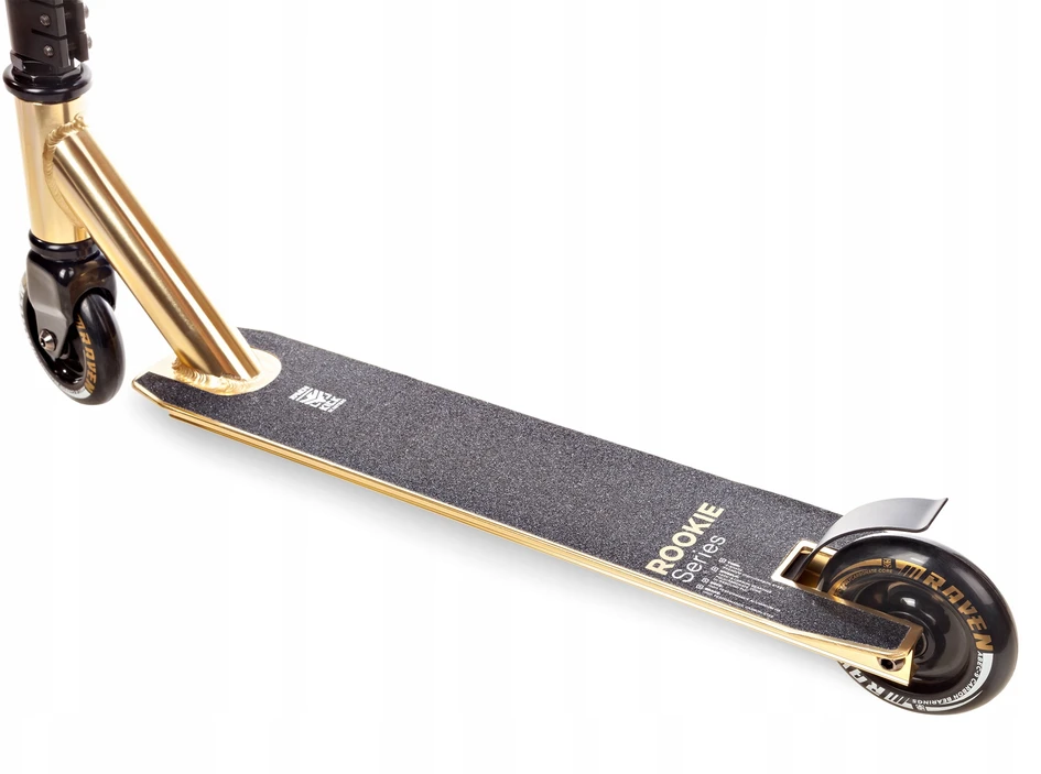 Kaskadininkų paspirtukas Raven Evolution Rookie Gold 100mm