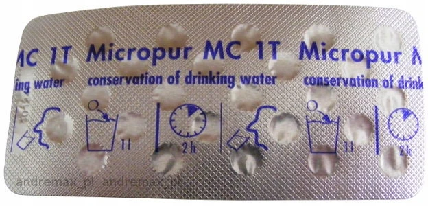 Vandens dezinfekavimo tabletės Katadyn Classic MC 1T, 100vnt.