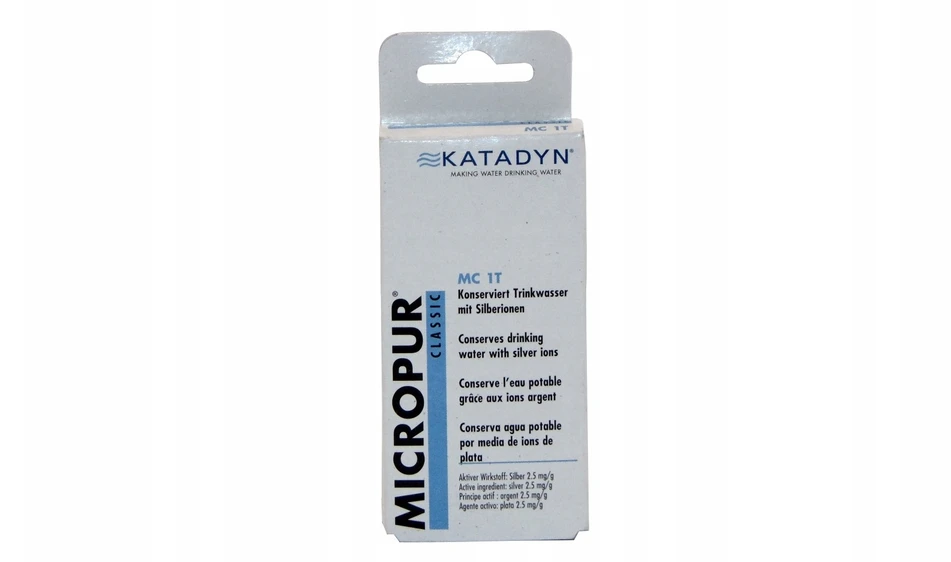 Vandens dezinfekavimo tabletės Katadyn Classic MC 1T, 100vnt.