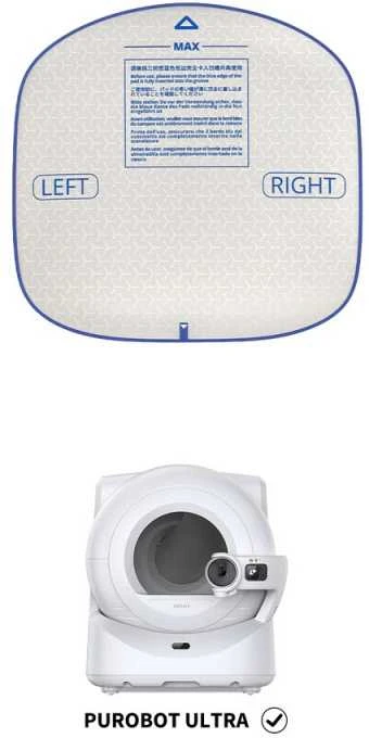 PETKIT | Purobot Ultra Cat Litter Mat | 44 x 44 x 1 cm