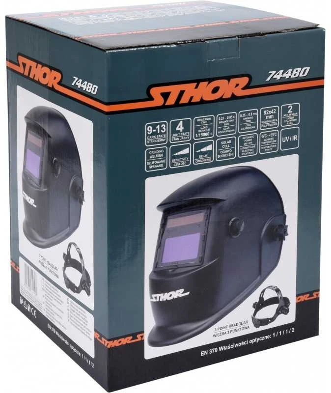 Sthor Toya Sa Poland Automatiškai tamsėjanti suvirinimo kaukė / skydelis (74480)