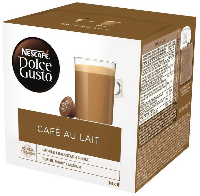Kava Nescafe Dolce Gusto Café au lait 160g 16 kapsulių
