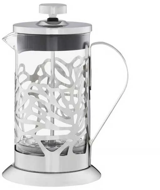 Stiklinis kavinukas su lapeliais 600 ml