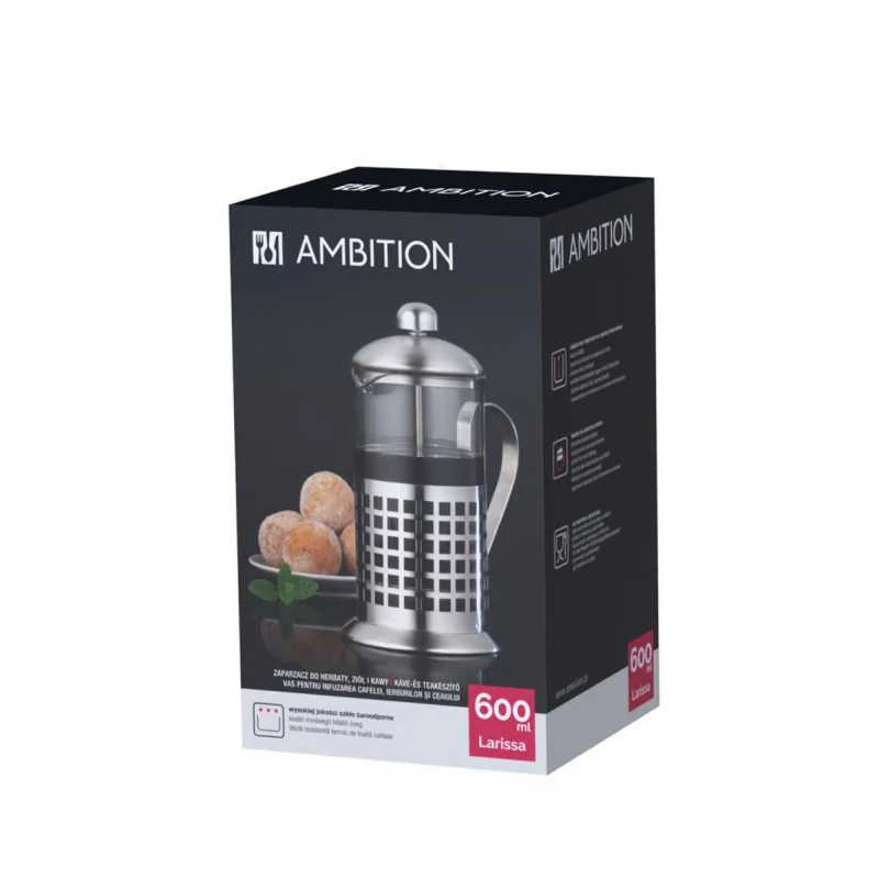 Kavinukas AMBITION LARISSA 92853 600 ml Stiklinis