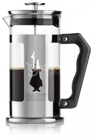 Arbatinukas - Bialetti 1 L Rankinis Vakuuminis, Juodas