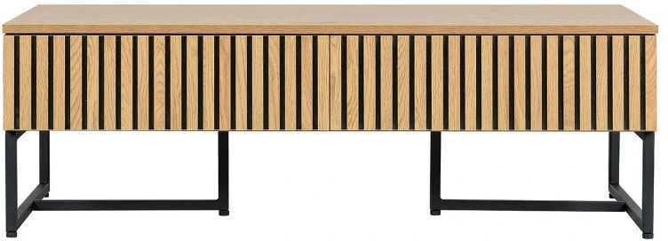 Home4You Kavos staliukas HAMPTON 120x60xH40cm Melamino Ąžuolas