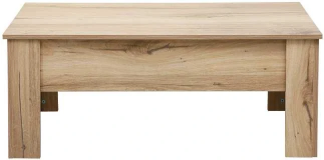 Home4You Kavos staliukas HANNES 100x50xH42cm Rustic melaminas