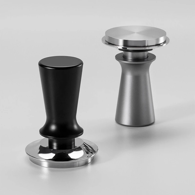 Kavos tamperis su kalibruota spyruokle Coffee Tamper 58mm + elektrinis ploviklis