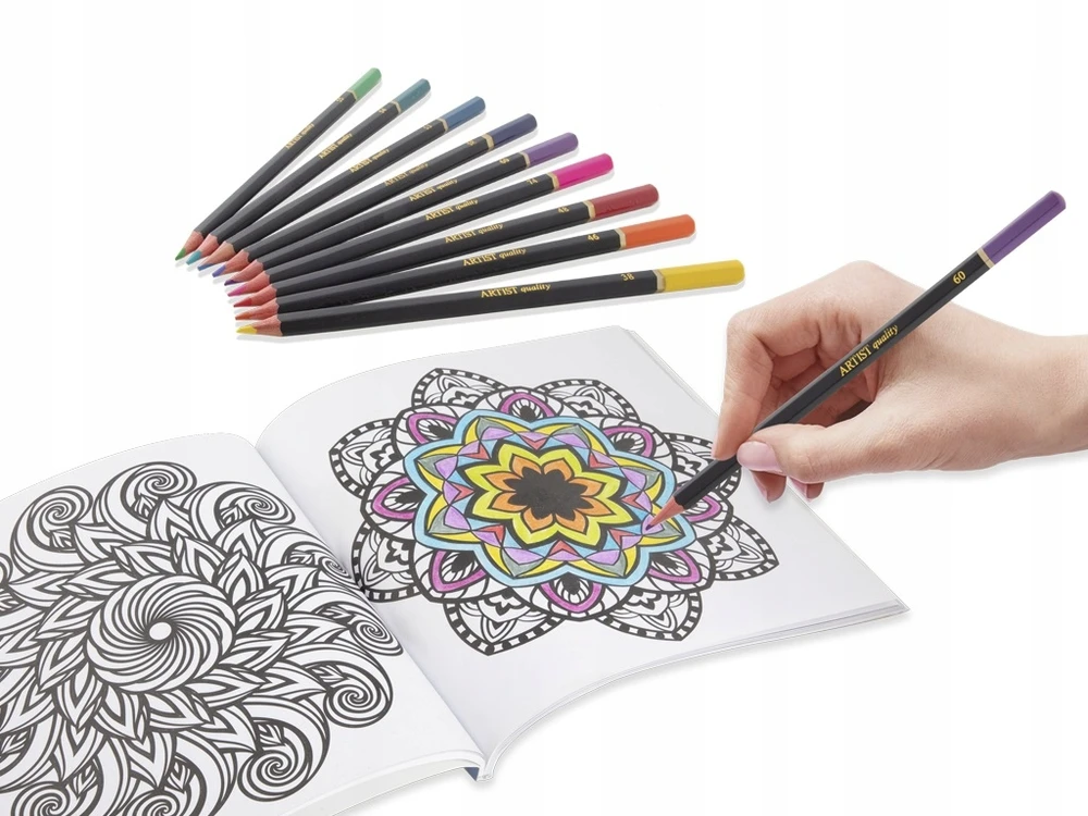 Kd Art Studio PROFESIONALUS MINKŠČIŲ KREDITŲ KREDĖLIŲ RINKINYS, SKIRTA PIEŠIMO KREIDOLĖMS 46 SPALVŲ