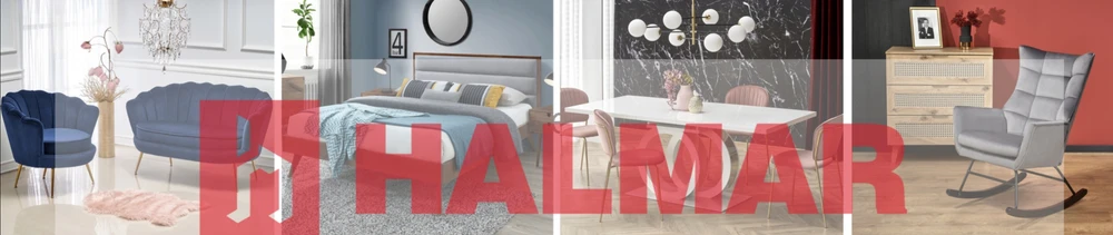 Kėdė K396 Juodas Veliūras + Natural K-396 HALMAR