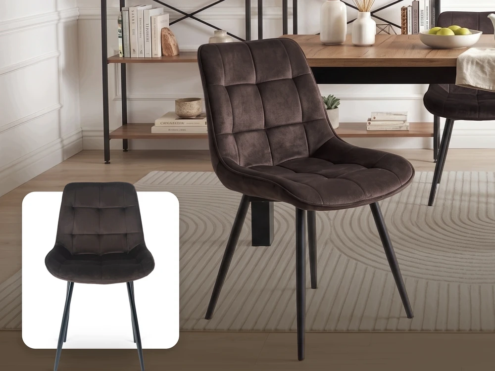 Kėdė Mebel Elite CHRIS rudas
