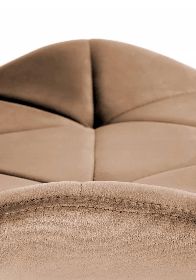 KĖDĖ VIRTUVEI VALGAMOJO SVETAINEI K453 BEIGE VELVET HALMAR