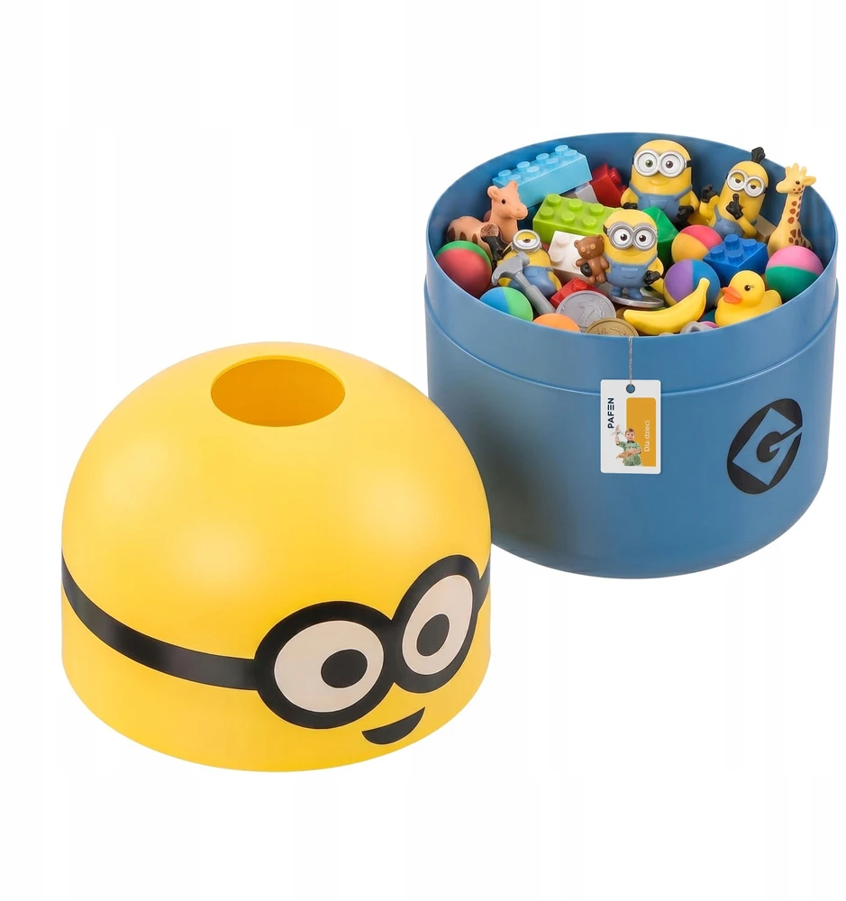 Keeeper Daiktadėžė Bob 6L "Minions" &Oslash;20x25.5cm geltona/mėlyna