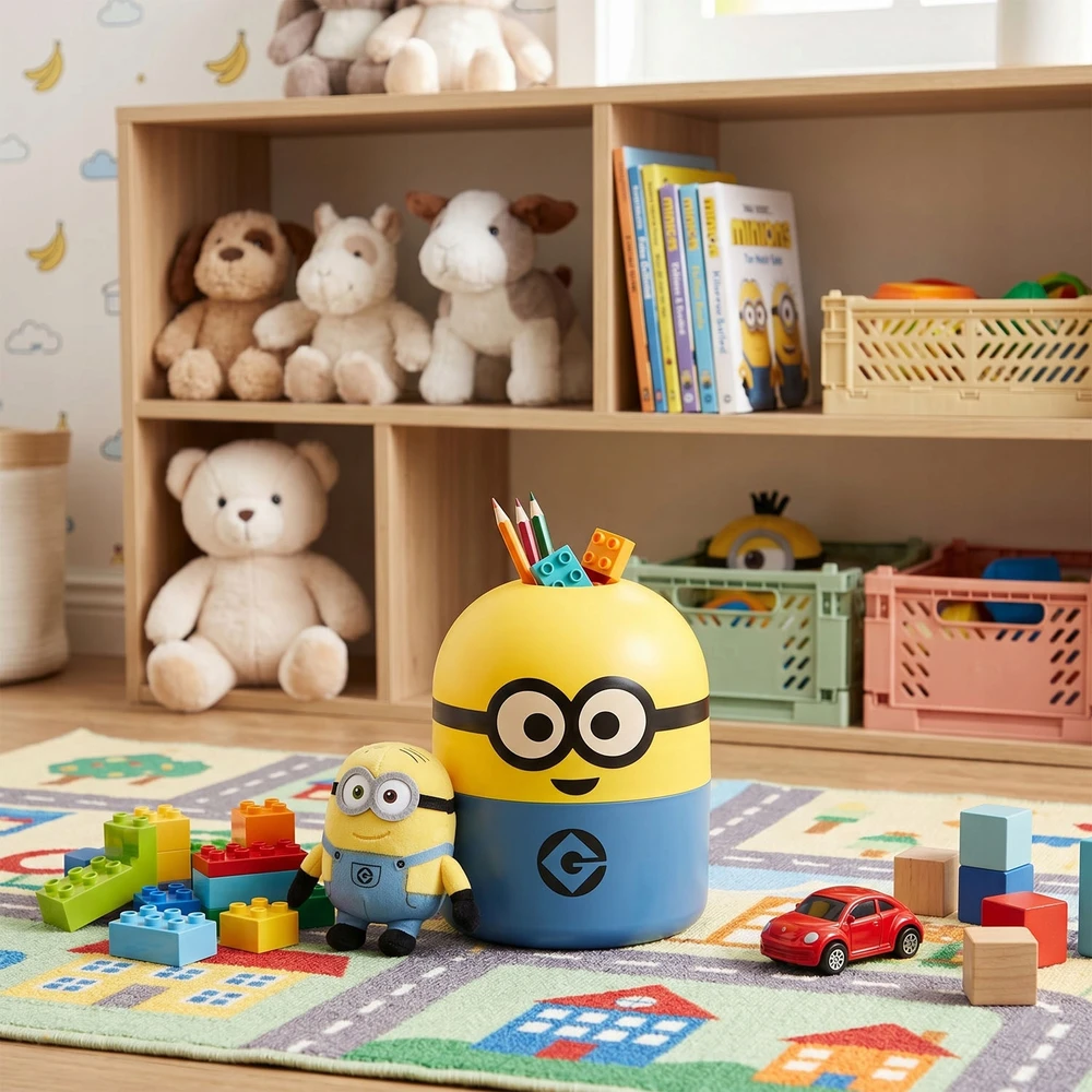Keeeper Daiktadėžė Bob 6L "Minions" &Oslash;20x25.5cm geltona/mėlyna