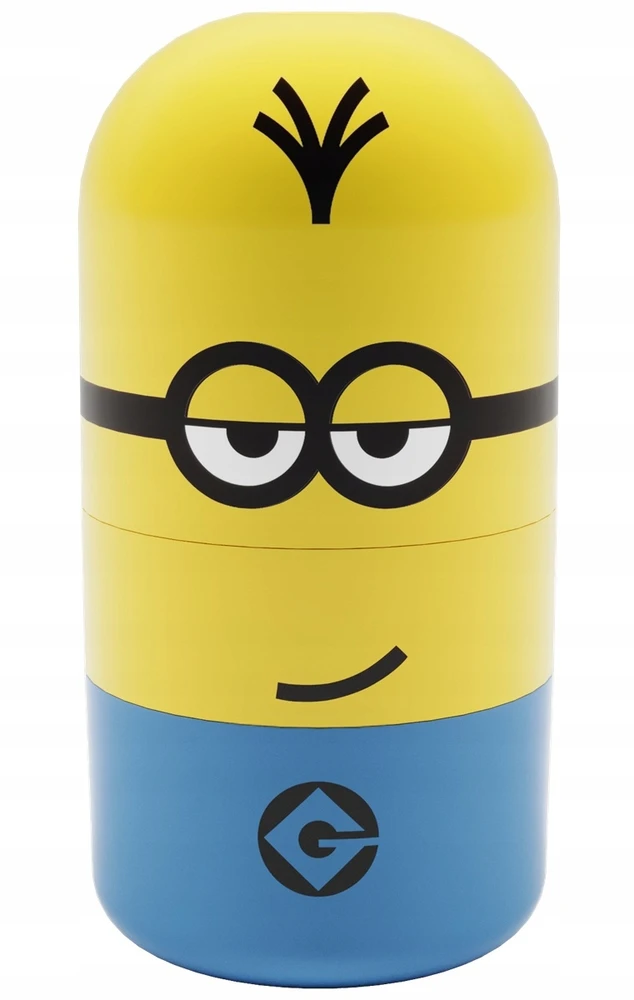 Keeeper Daiktadėžė Kevin 10L "Minions" Ø20x38cm geltona/mėlyna