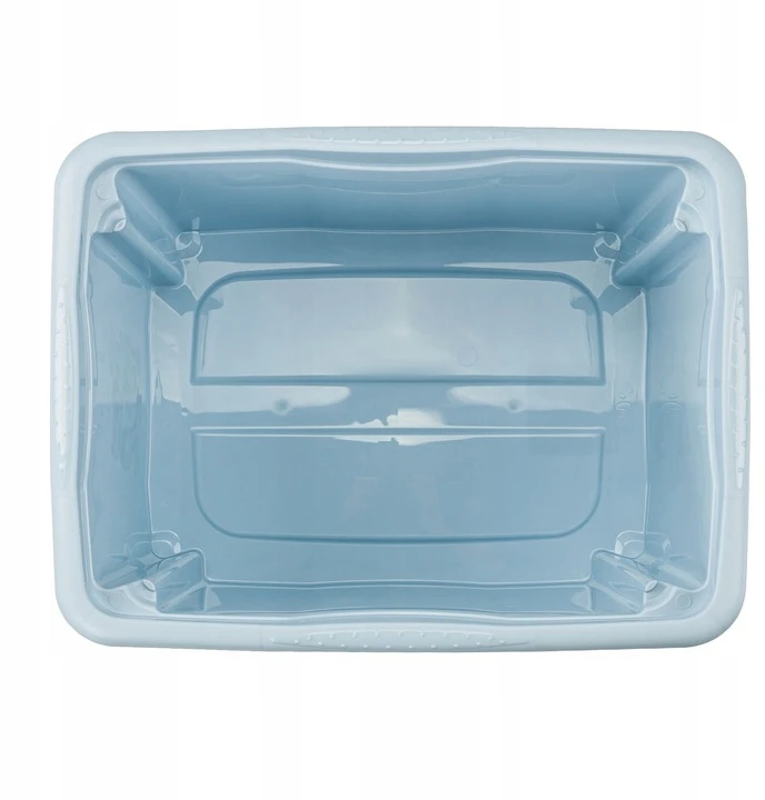 Keeeper Dėžė su dangčiu 15L 0612236684, 38x28,5x20,5cm, mėlyna, lengvai valoma paviršius, tvirta plastikas