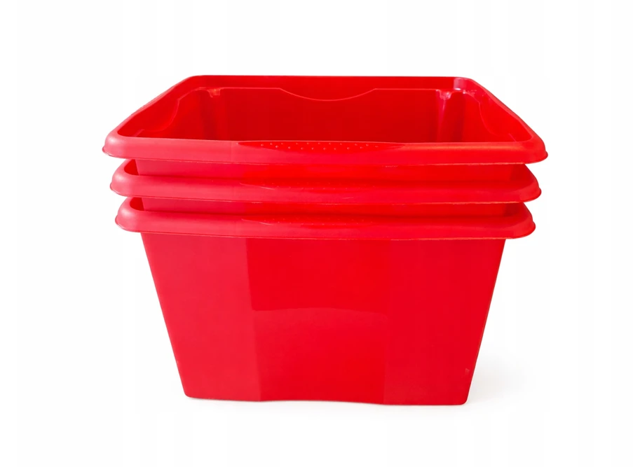 Keeeper FIREMAN SAM 3 DĖŽĖS PLASTIKINIAI KONTEERIAI ŽAISLAMS 3 vnt.