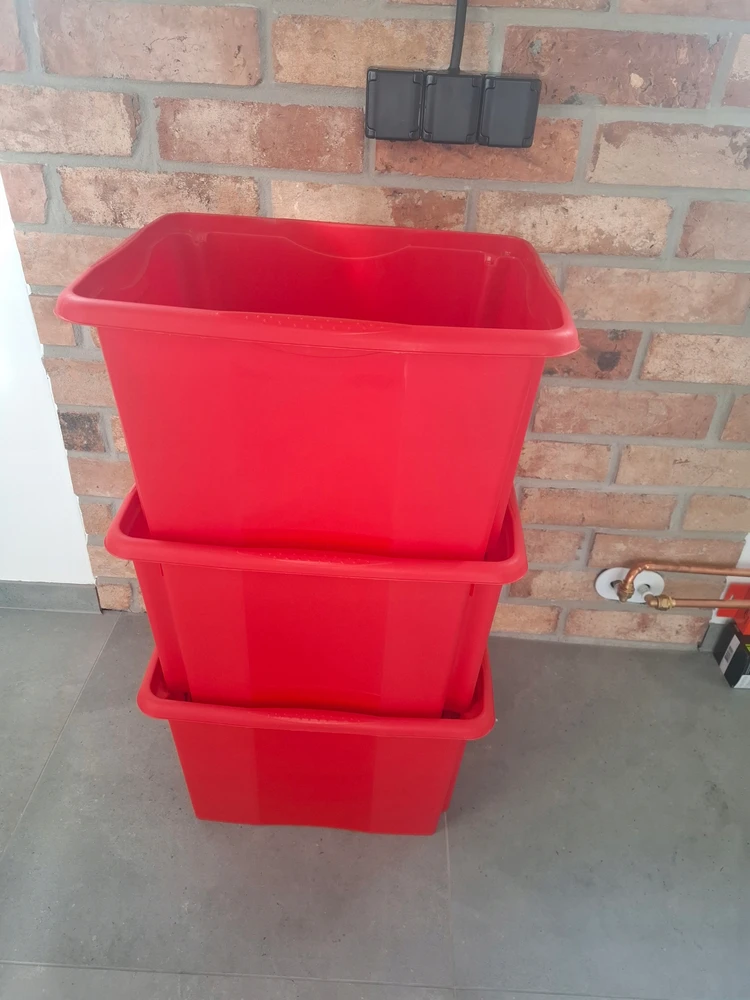 Keeeper FIREMAN SAM 3 DĖŽĖS PLASTIKINIAI KONTEERIAI ŽAISLAMS 3 vnt.