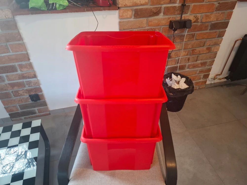 Keeeper FIREMAN SAM 3 DĖŽĖS PLASTIKINIAI KONTEERIAI ŽAISLAMS 3 vnt.