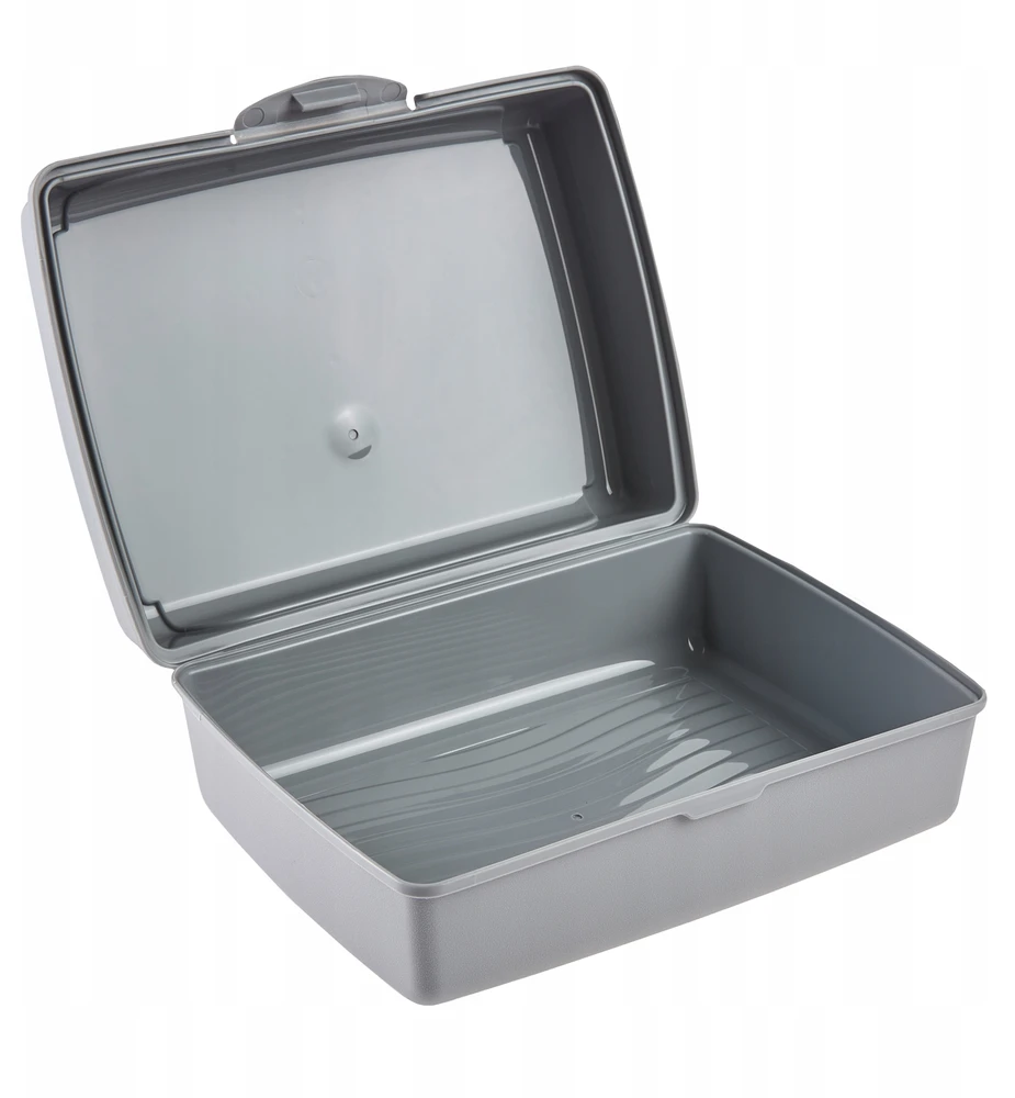 Keeeper mini pietų dėžutė 0610697130339, 1 l, pilka