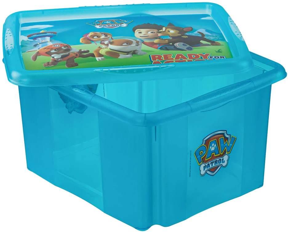 KEEEPER daiktadėžė su dangčiu PAW PATROL, 24 L, 42.5x35.5x22.5 cm., 1223763213700