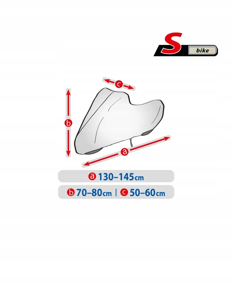 Kegel Bazusiak Dviračio uždangalas Basic Garage, dydis S, 130-145 cm