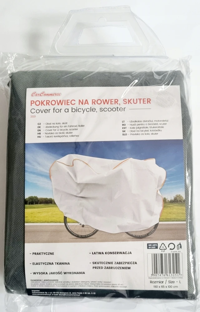 Kegel Bazusiak Dviratis uždangalas XL Kegel-Blazusiak 5-3890-241-3021, pilkas