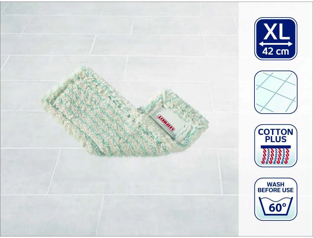 Leifheit Grindų šepečio šluostė PROFI COTTON PLUS (42 cm)