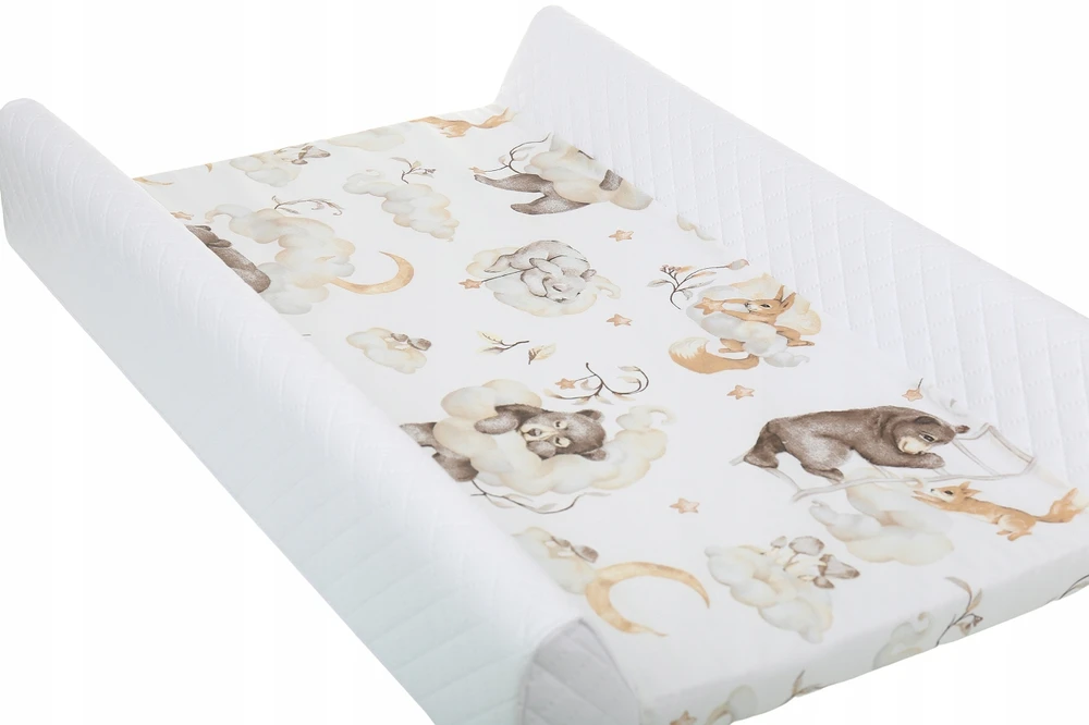 KEIČIAMAS KEITIMO LAKŠTELIO dangtelis SU elastine juostele 70cm MEDVILNINĖ BABYMAM