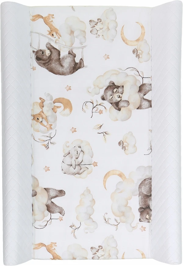 KEIČIAMAS KEITIMO LAKŠTELIO dangtelis SU elastine juostele 70cm MEDVILNINĖ BABYMAM