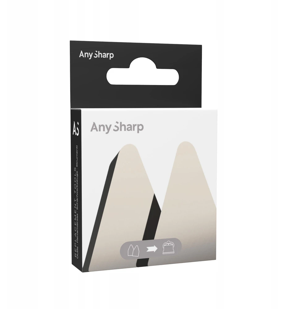Keičiamos ATSARGINĖS GALANDIMO PLOKŠTELĖS, skirtos AnySharp PRO - CLASSIC - EVO
