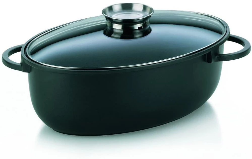 Kela Kepimo indas su aromatingu dangteliu, ovalus, 45 cm KERROS
