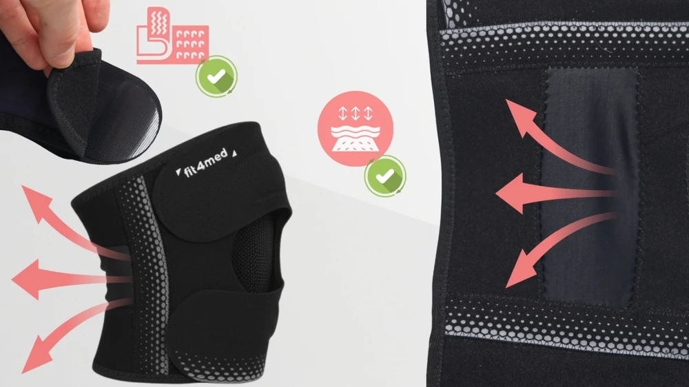 KELIO SĄNARIO STABILIZATORIUS FIT4MED KELIO ATVIRAS ŽIEDAS UNIVERSALUS