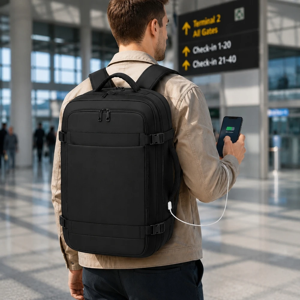 KELIONĖS KURIŠINĖ RYANAIR LĖKVIŲ RANKINIAM BAGAŽUI 40x20x25