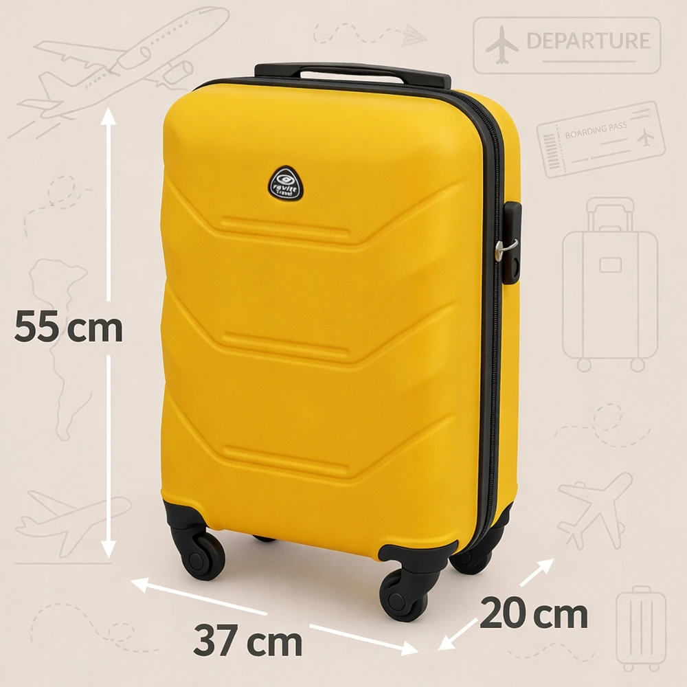 KELIONĖS lagaminas ANT RATA KABINO GRAVITT RYANAIR 951G