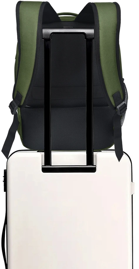Kelioninė kuprinė CabinFly Pacemaker 40x30x20cm tinkanti Ryanair ir Wizzair, 24L, Chaki