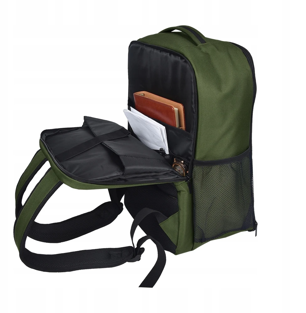 Kelioninė kuprinė CabinFly Pacemaker 40x30x20cm tinkanti Ryanair ir Wizzair, 24L, Chaki