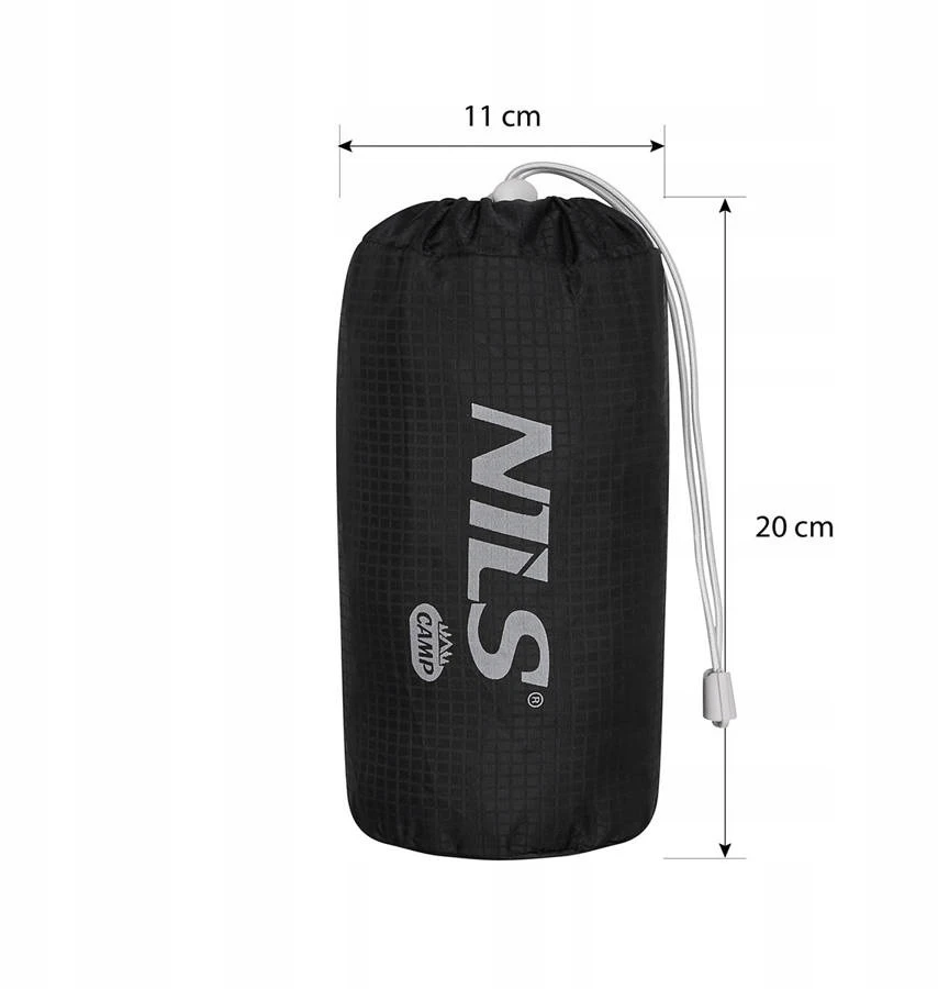 Nils Camp NC1708 Juodas RUNNING BACKPACK TRIPPER N