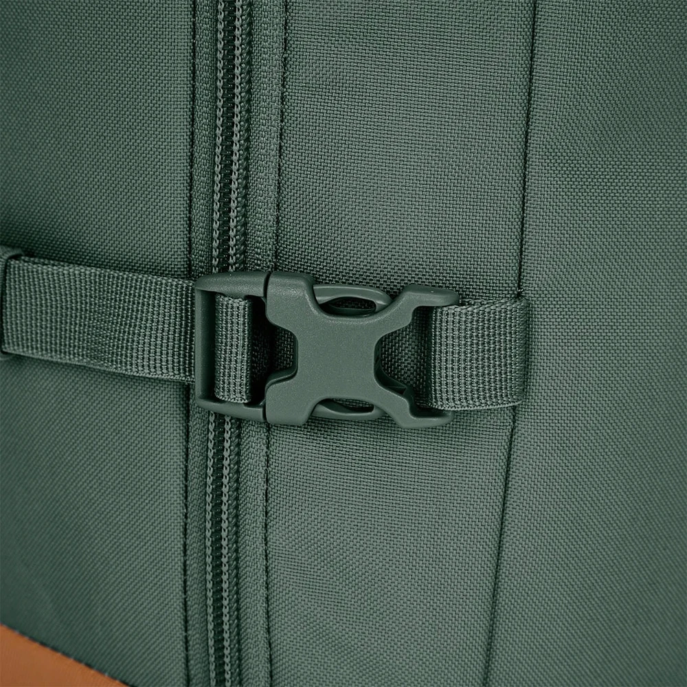 Kelioninė kuprinė Pacsafe Go 44L su RFID apsauga nuo vagysčių, žalia