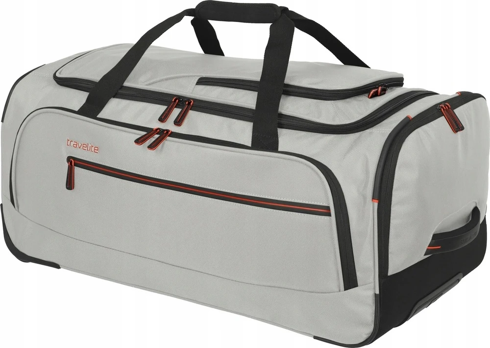 Kelioninis Kelioninė lagaminas ant ratukų Travelite Crosslite M 69cm Pilkas