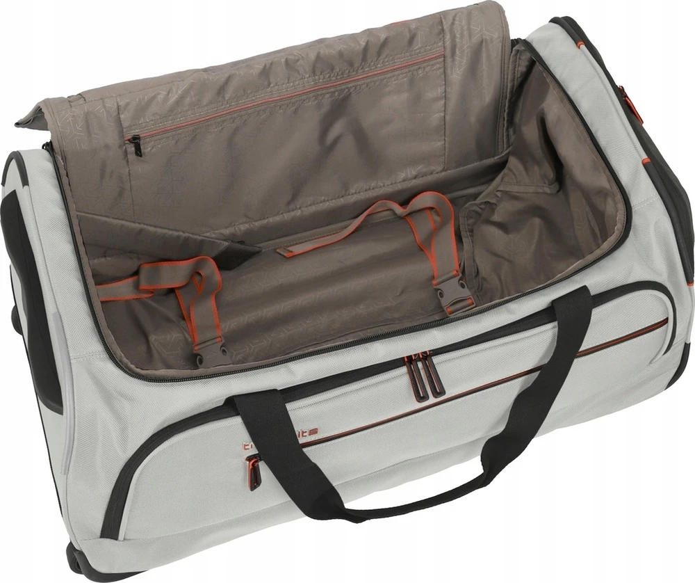 Kelioninis Kelioninė lagaminas ant ratukų Travelite Crosslite M 69cm Pilkas