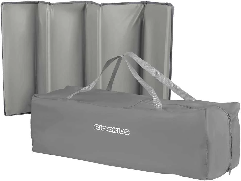 Ricokids Kelioninė lovelė 125x65x78cm RK-242 pilka
