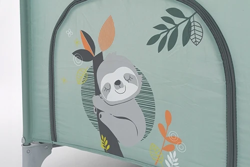 Baby Design Kelioninė lovytė-maniežas Espiro Simple, žalias