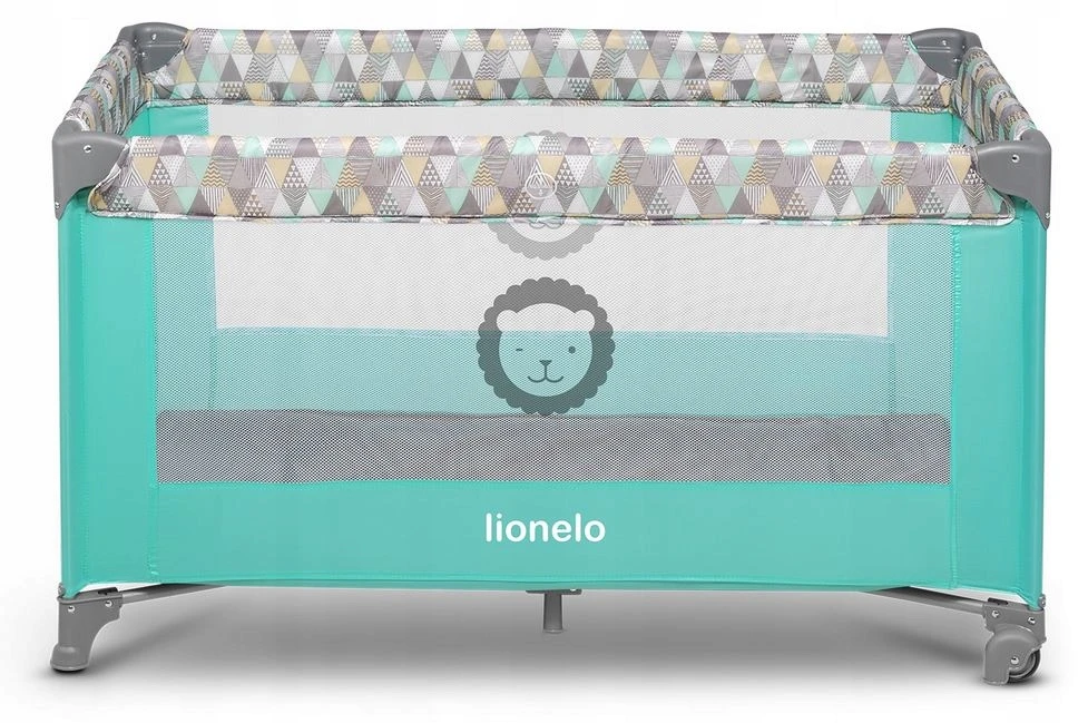 Kelioninė lovytė-maniežas Lionelo Adriaa, Turquoise Scandi